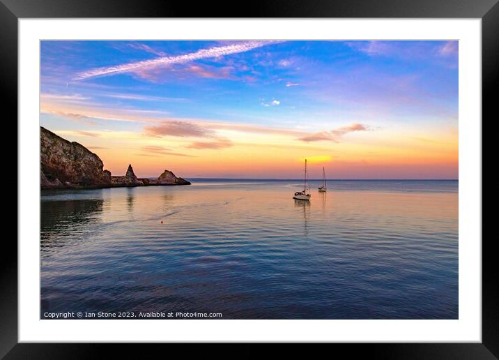 Anstey’s Cove Framed Mounted Print by Ian Stone