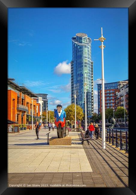 Portsmouth Harbour  Framed Print by Ian Stone