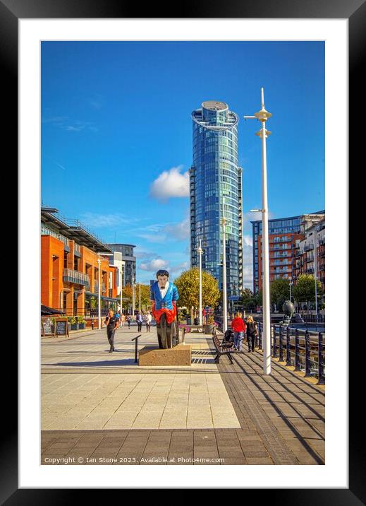 Portsmouth Harbour  Framed Mounted Print by Ian Stone