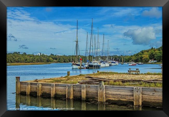 Bucklers Hard, Hampshire  Framed Print by Ian Stone