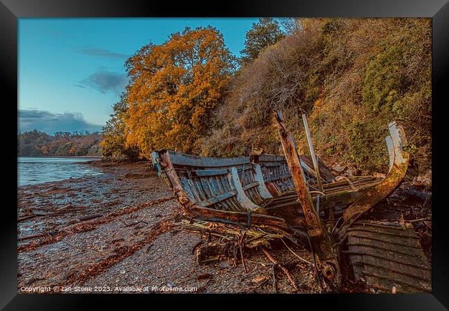 Autumn Memories  Framed Print by Ian Stone