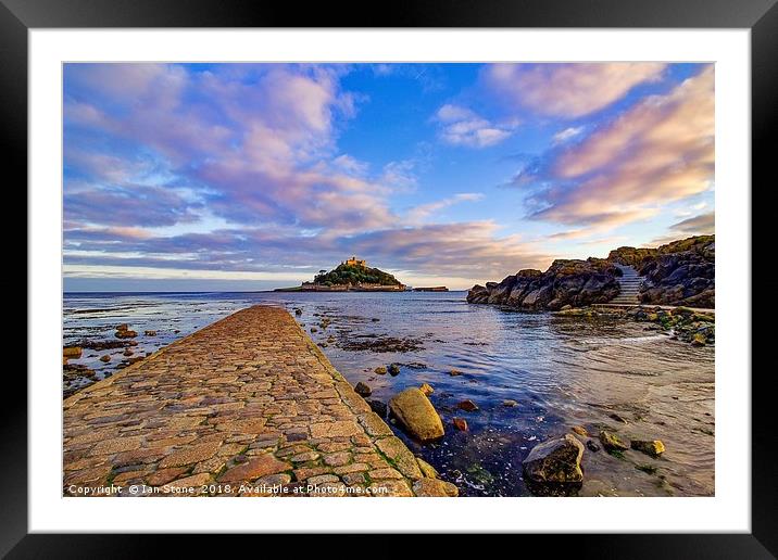 St. Michael’s Mount, Cornwall  Framed Mounted Print by Ian Stone