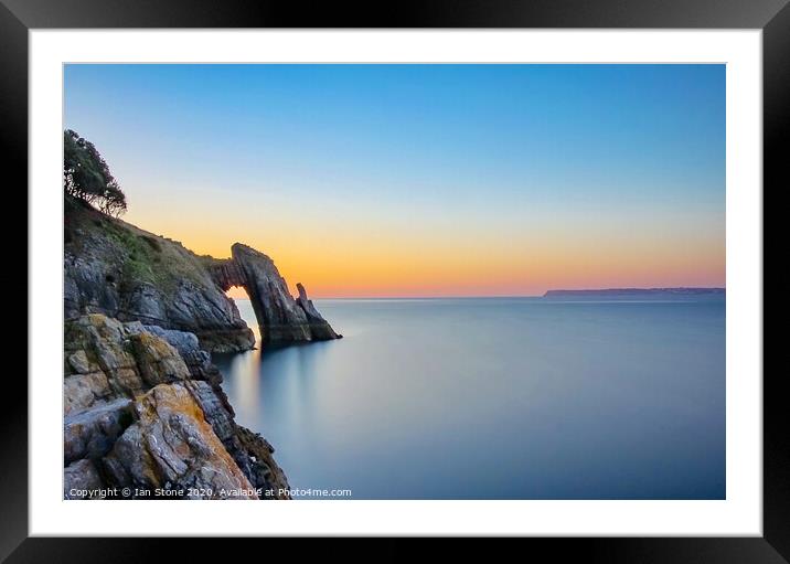 Majestic Torquay Archway Framed Mounted Print by Ian Stone