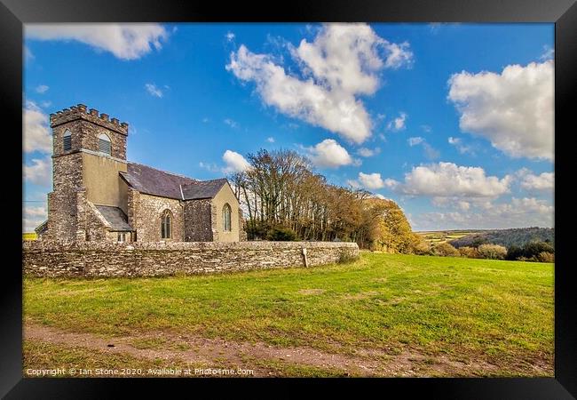 Parish church  Framed Print by Ian Stone