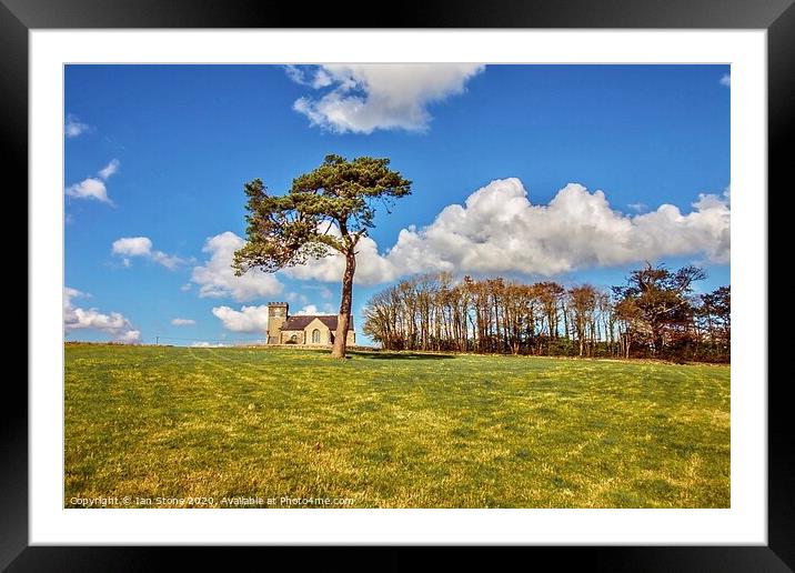 Lonesome pine  Framed Mounted Print by Ian Stone