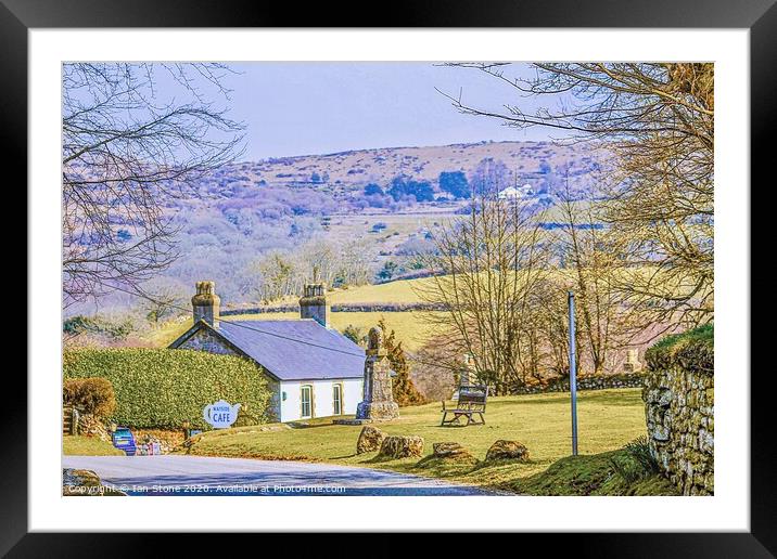Widecombe in The Moor  Framed Mounted Print by Ian Stone