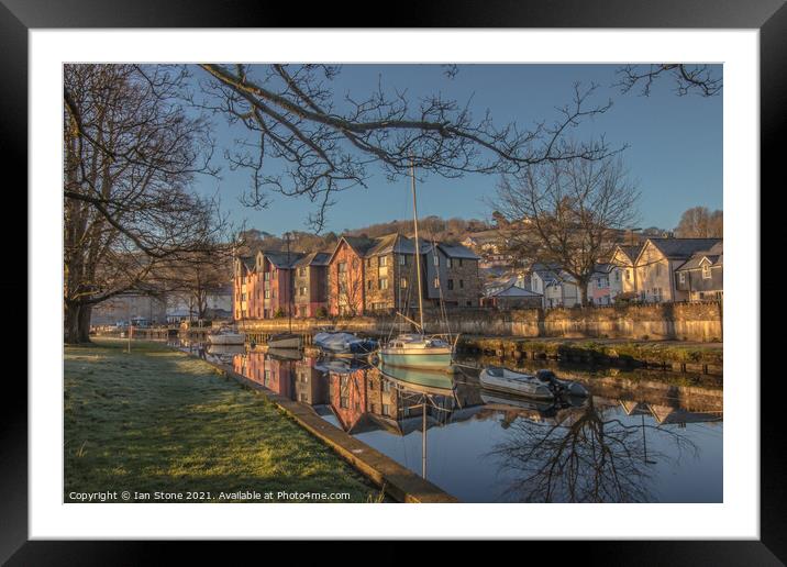 Totnes,Vire Island  Framed Mounted Print by Ian Stone