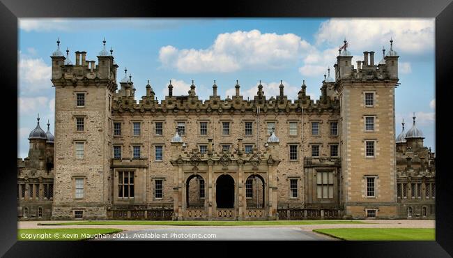 Floors Castle Framed Print by Kevin Maughan