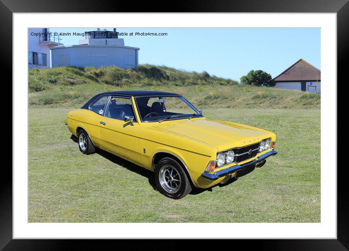 1976 Ford Cortina Mk3 Framed Mounted Print by Kevin Maughan