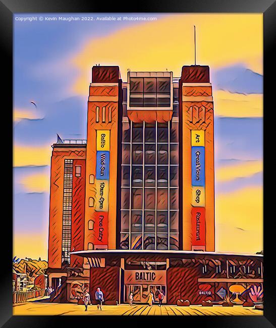 The Baltic Art Centre (Digital Art Image) Framed Print by Kevin Maughan