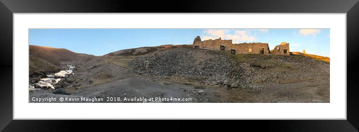 Surrender Lead Smelt Mill Framed Mounted Print by Kevin Maughan