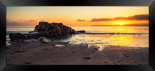 Kintyre Sunset Framed Print by David Brookens