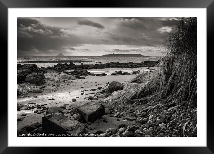 The Gathering Storm Framed Mounted Print by David Brookens