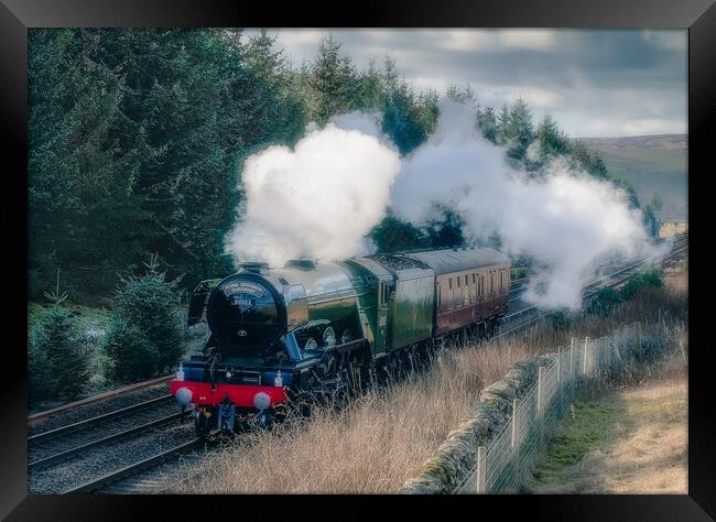 The Flying Scotsman 60103 Framed Print by Duncan Loraine