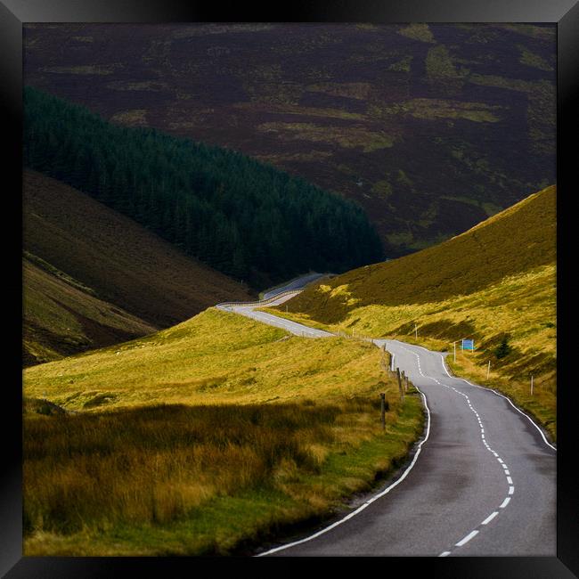 The Road to Somewhere Framed Print by Duncan Loraine