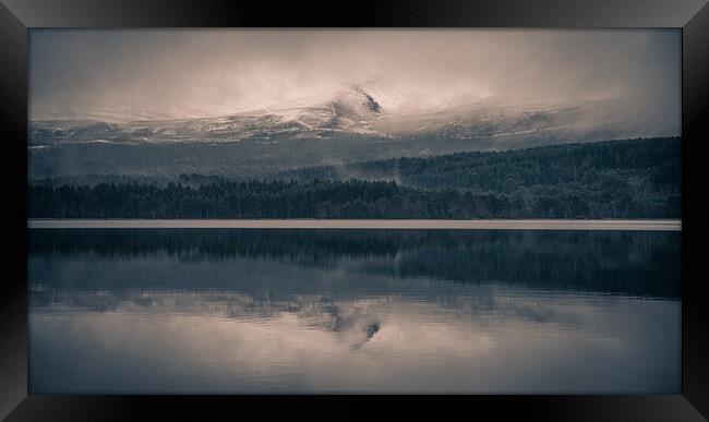 Misty Loch Morlich Framed Print by Duncan Loraine