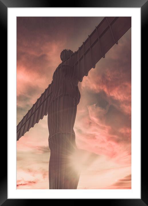 Bright Angle of the North Framed Mounted Print by Duncan Loraine
