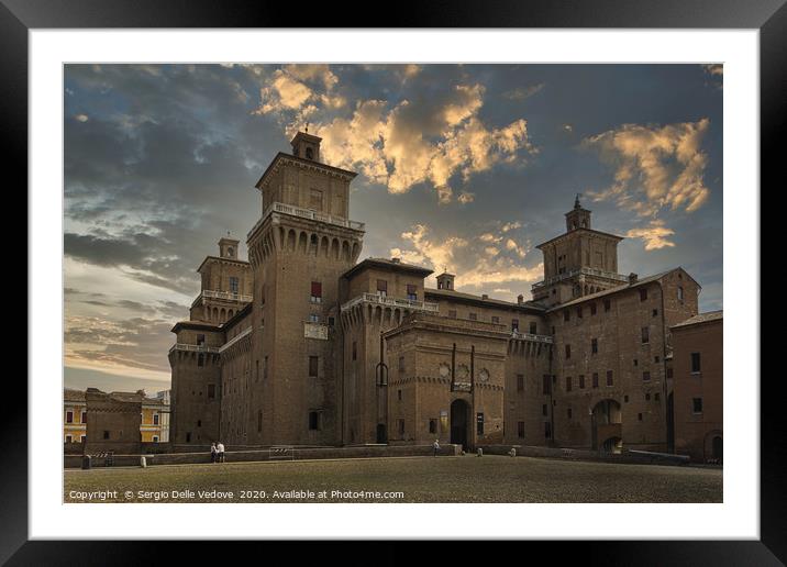 esty Framed Mounted Print by Sergio Delle Vedove