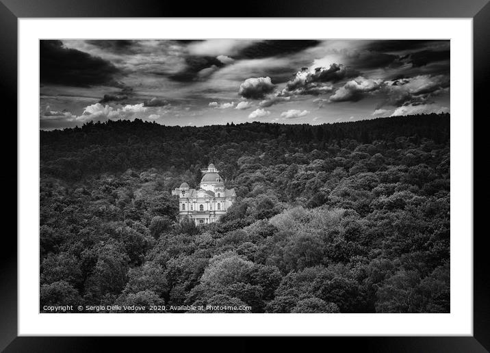 A church in the nature Framed Mounted Print by Sergio Delle Vedove