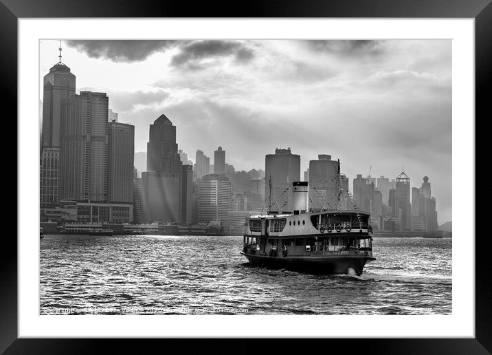Hong Kong Island  Framed Mounted Print by Sergio Delle Vedove