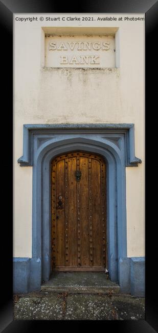 Historic doorway Framed Print by Stuart C Clarke