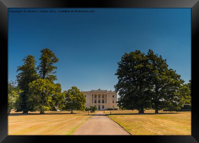 Burton Park Framed Print by Stuart C Clarke