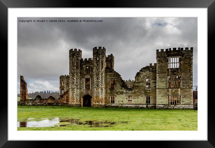 Cowdray House Framed Mounted Print by Stuart C Clarke
