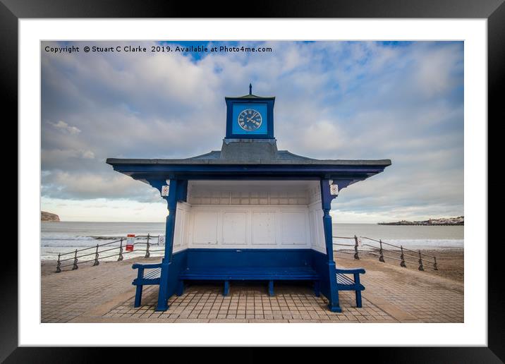 Banjo Pier, Swanage Framed Mounted Print by Stuart C Clarke