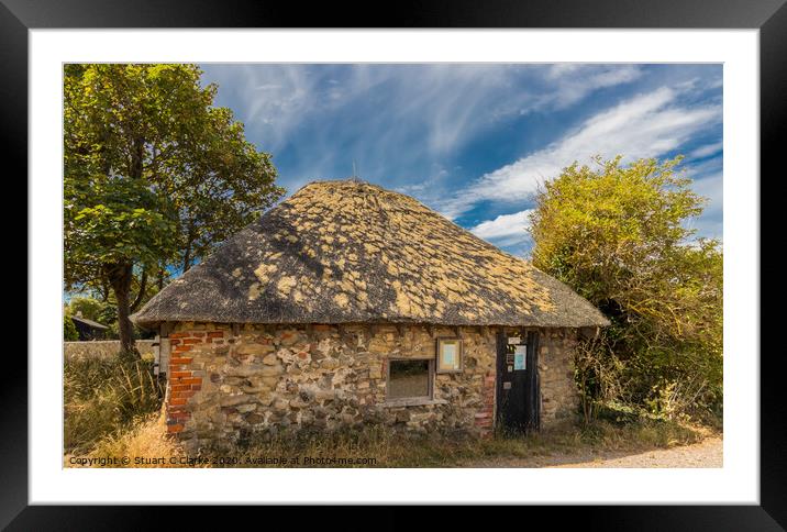 The Salthouse Framed Mounted Print by Stuart C Clarke