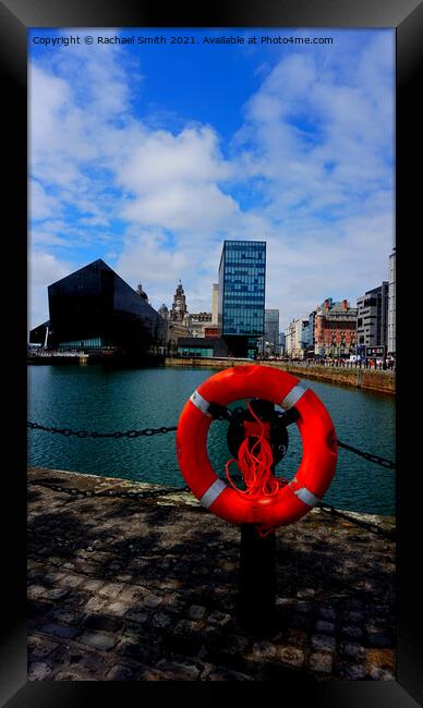 Liverpool docks Framed Print by Rachael Smith