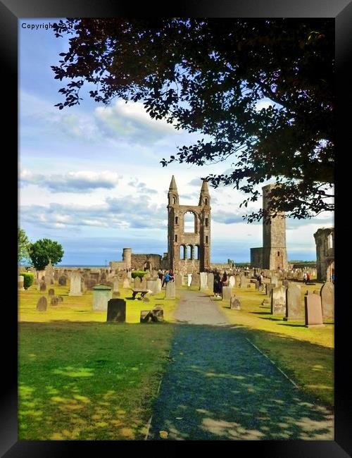 St Andrews, Scotland Framed Print by Rachael Smith