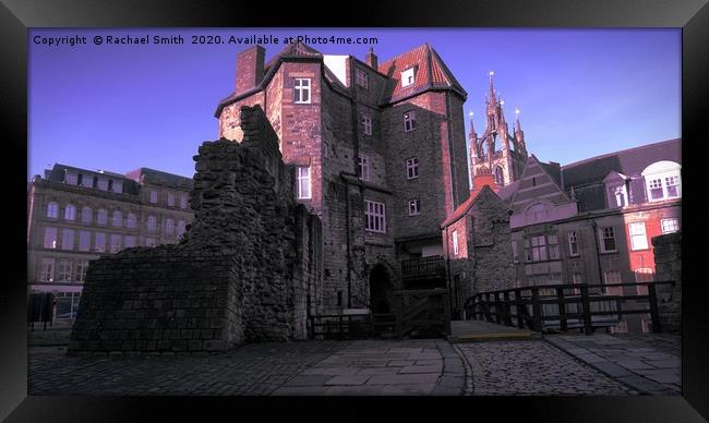 The Castle in Newcastle Framed Print by Rachael Smith