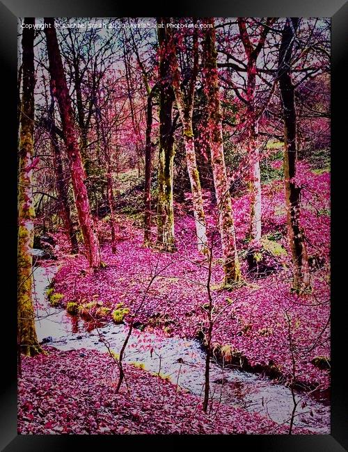 Derbyshire in December  Framed Print by Rachael Smith