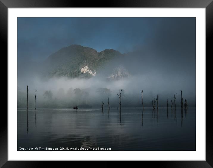 Thailand Framed Mounted Print by Tim Simpson