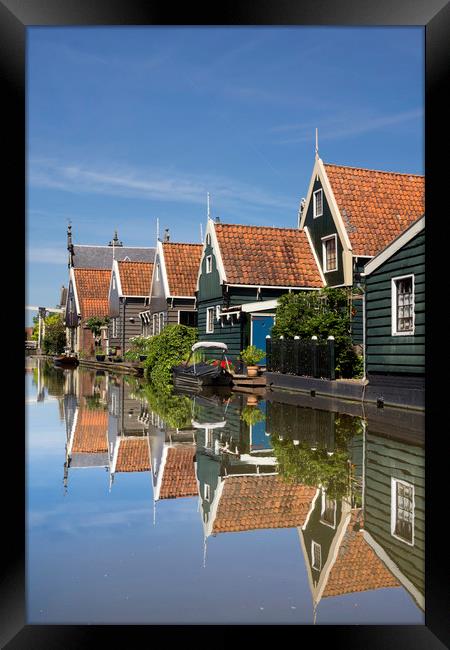 De Rijp village Framed Print by John Stuij