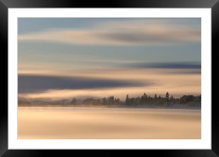 Loch Tulla Framed Mounted Print by Robert McCristall