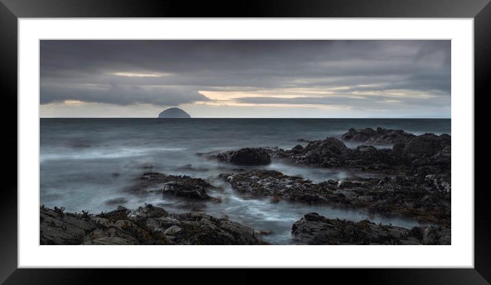 Ailsa Craig Framed Mounted Print by Robert McCristall