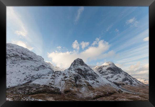 Gear Aonach of the Three sisters Framed Print by Robert McCristall