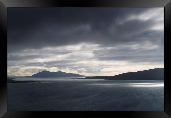 Hebridean Seascape Framed Print by Robert McCristall