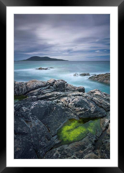 Chaipaval, Isle of Harris Framed Mounted Print by Robert McCristall