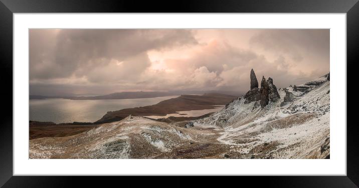 The old man of Storr Framed Mounted Print by Robert McCristall