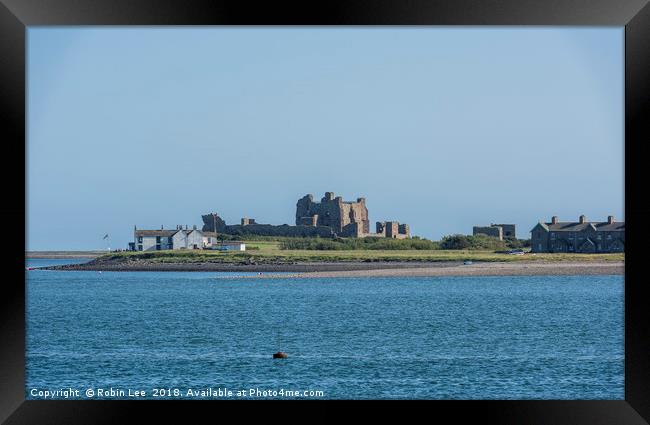 Piel Island Castle, Lake District Framed Print by Robin Lee