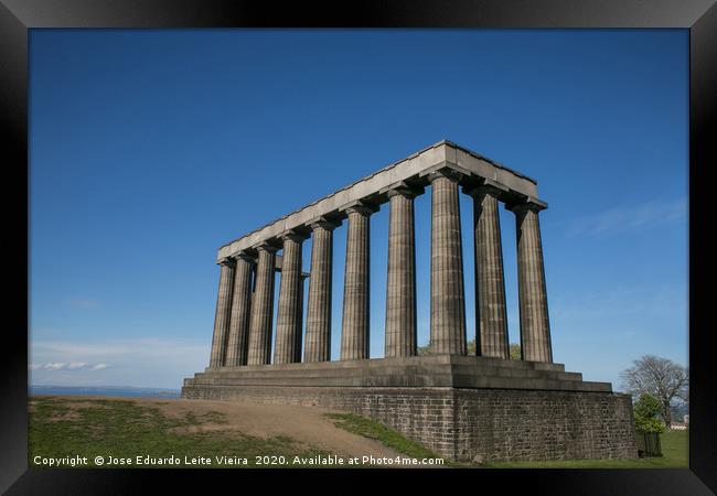 National Monument of Scotland Framed Print by Eduardo Vieira