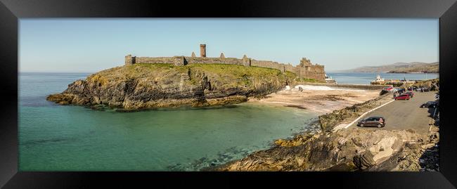 Peel Castle, Isle of Man Framed Print by Paul Smith