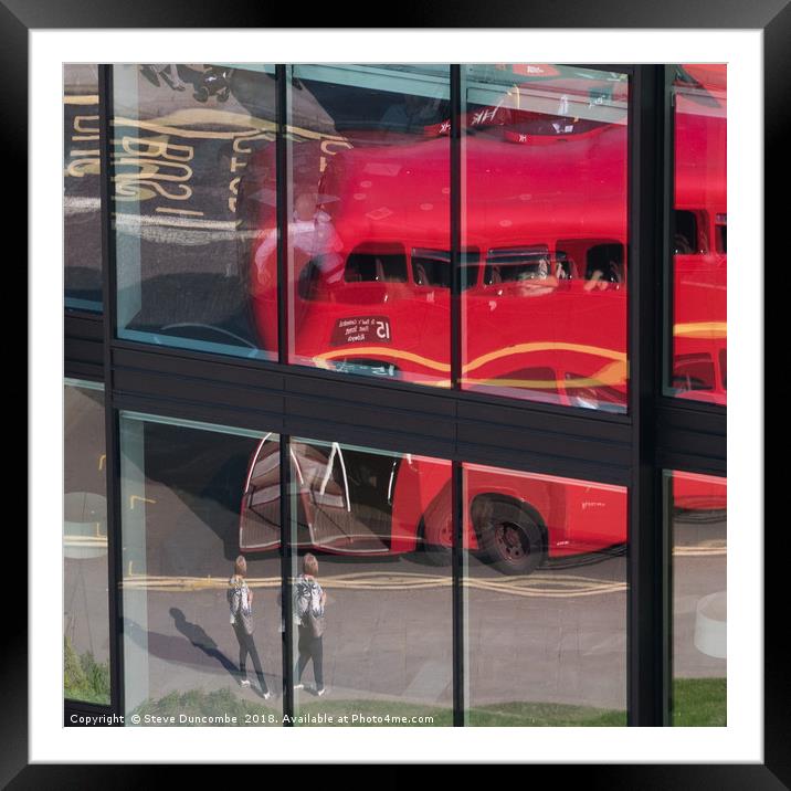 Bendy bus! Framed Mounted Print by WATCHANDSHOOT 
