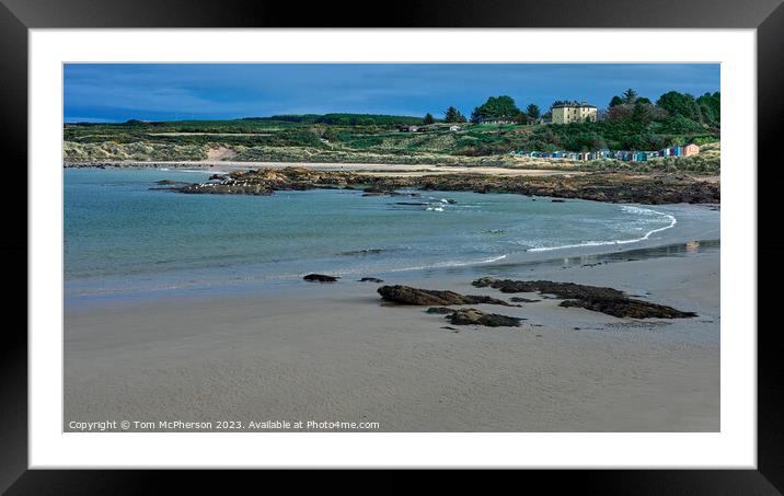 Hopeman East Beach, Moray Coast Framed Mounted Print by Tom McPherson