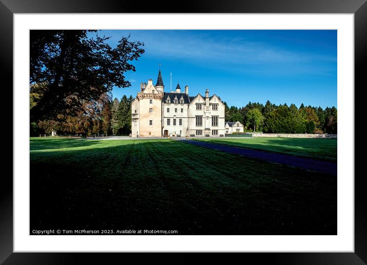 Majestic Brodie Castle Framed Mounted Print by Tom McPherson