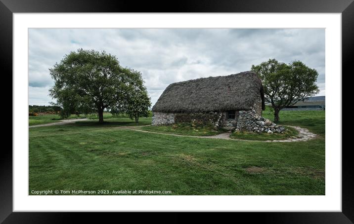 Serene Countryside Landscape at Culloden  Framed Mounted Print by Tom McPherson