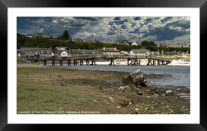 Decayed beauty at Lossiemouth Framed Mounted Print by Tom McPherson