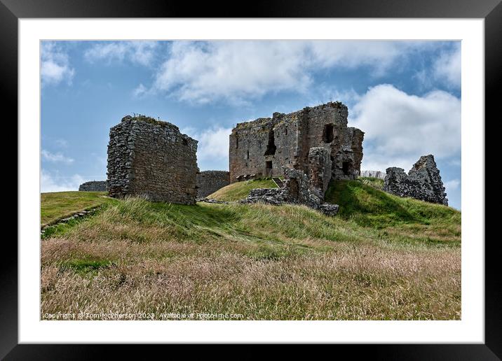 The Medieval Fortress of Duffus Castle Framed Mounted Print by Tom McPherson